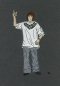 Ian Brown Stitched Art - A4 Print