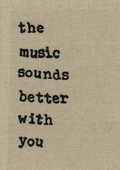 Stardust “The Music Sounds Better With You”, Lyric Stitched Art - A4 Print